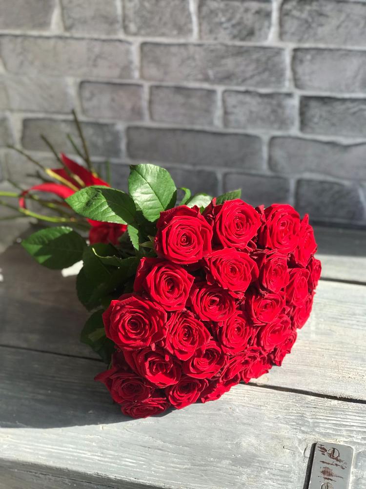 Букет Красные розы Фридом в Решетниково