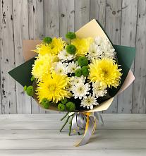 Букет цветов из:  Хризантемы #REPLACE_PRED# Решетниково