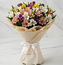 Букет цветов из:  Альстромерии в Решетниково