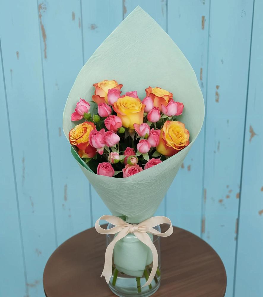 Букет цветов из: Розы в Решетниково