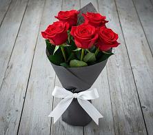 Букет 5 Красных роз Эдлесс Лав #REPLACE_PRED# Решетниково