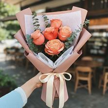 Букет цветов из:  Розы в Решетниково