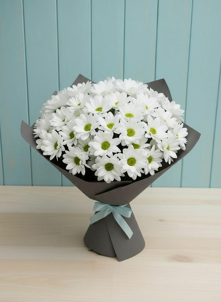 Букет цветов из: Хризантемы в Решетниково