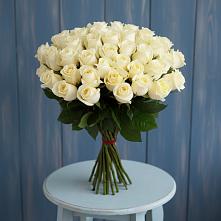 Букет 51 Белая роза Эдлесс Лав #REPLACE_PRED# Решетниково