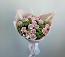 Букет цветов из:  Розы и Хризантемы #REPLACE_PRED# Решетниково