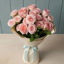 Букет Розовый шарм в Решетниково