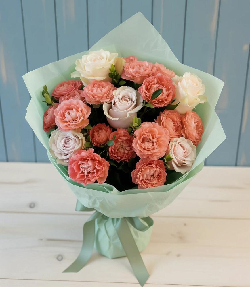 Букет цветов из: Розы в Решетниково