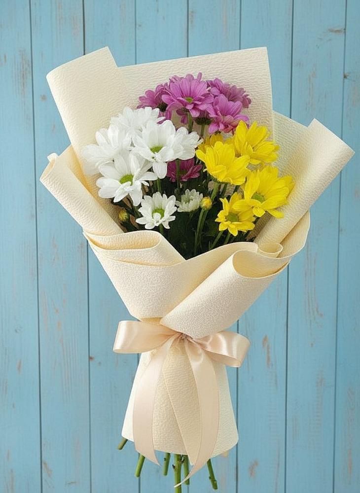 Букет цветов из: Хризантемы в Решетниково