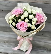 Букет цветов из:  Розы в Решетниково