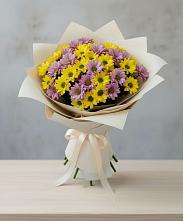 Букет цветов из:  Хризантемы в Решетниково