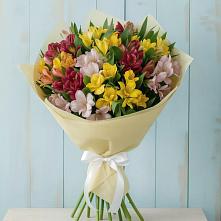 Букет цветов из:  Альстромерии в Решетниково