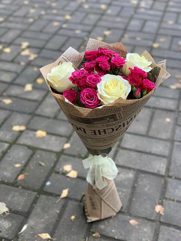 Букет цветов из: Розы в Решетниково