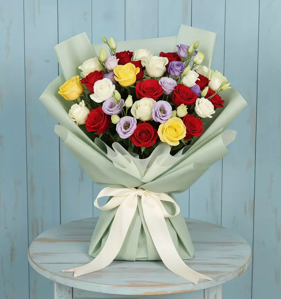 Букет цветов из: Розы в Решетниково