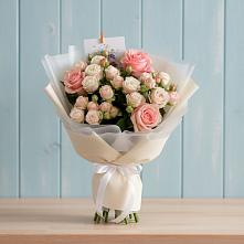 Букет цветов из:  Розы в Решетниково
