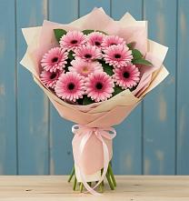 Букет цветов из:  Герберы #REPLACE_PRED# Решетниково