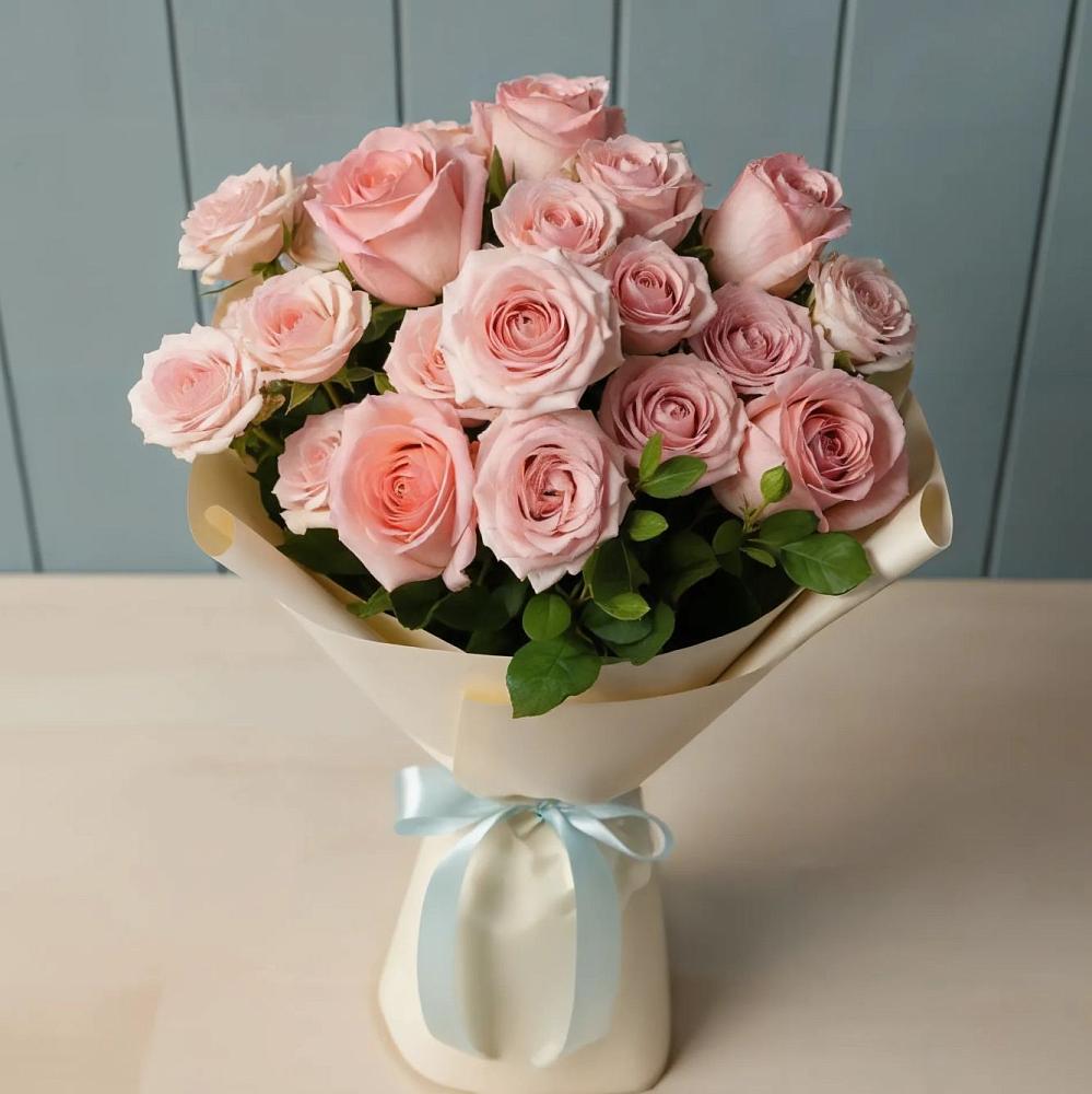 Букет Розовый шарм в Решетниково